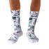Calcetines Jimmy Lion Athletic - Jethro Pattern Blanco