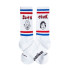 Calcetines Jimmy Lion Athletic Sloth And Chunk Blanco