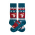 Calcetines Jimmy Lion Holiday Gizmo Dark Acqua/Red
