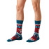 Calcetines Jimmy Lion Holiday Gizmo Dark Acqua/Red