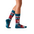 Calcetines Jimmy Lion Holiday Gizmo Dark Acqua/Red