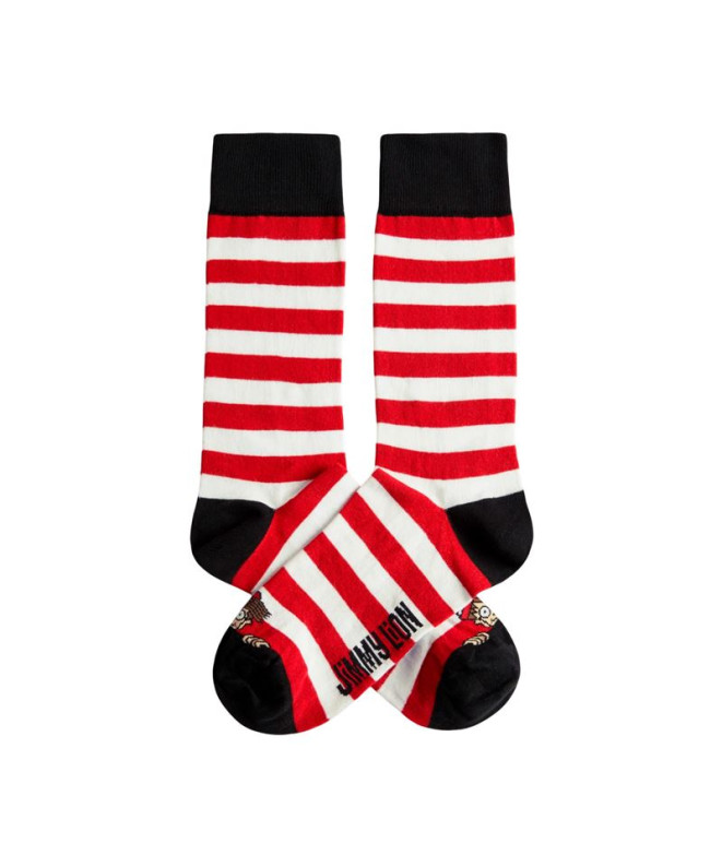 Calcetines Jimmy Lion Wally Peek-A-Boo Blanco +...