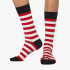 Calcetines Jimmy Lion Wally Peek-A-Boo Blanco + Rojo
