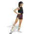 Pantalones de Fitness adidas Pacer Knit High Mujer Rubaur/Blanco