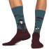 Calcetines Jimmy Lion Hitchcock Crows Granate