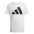 Camiseta adidas Big Logo Infantil Blanco/Negro