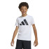 Camiseta adidas Big Logo Infantil Blanco/Negro