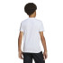 Camiseta adidas Big Logo Infantil Blanco/Negro