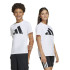 Camiseta adidas Big Logo Infantil Blanco/Negro