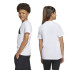 Camiseta adidas Big Logo Infantil Blanco/Negro