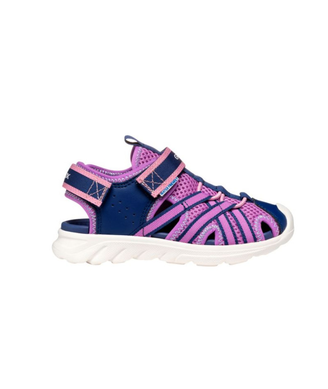 Sandalias Geox Airadyum Gi Infantil Azul...