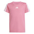 Camiseta de Fitness adidas Jg Tr-Es 3Bandas Niña Rosa