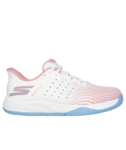 Zapatillas Skechers Skechers Viper Court Mujer Blanco/Azul