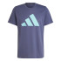 Camiseta de Fitness adidas Train Essentials Feelready Logo Training Hombre Azul