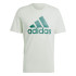 Camiseta adidas Essentials Single Jersey Big Logo Hombre Verde