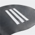 Gorro de Natación adidas 3 Bandas Swim Infantil Negro/Blanco