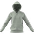 Chaqueta adidas Essentials 3 Bandas Full-Zip Fleece Hoodie Mujer Verde