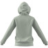Chaqueta adidas Essentials 3 Bandas Full-Zip Fleece Hoodie Mujer Verde