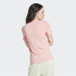 Camiseta adidas Essentials Slim 3 Bandas Mujer Rosa