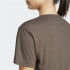 Camiseta de Fitness adidas Essentials Big Performance Logo Mujer Verde Oliva