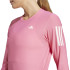 Camiseta de Running adidas Own the Run Ls Mujer Rosa