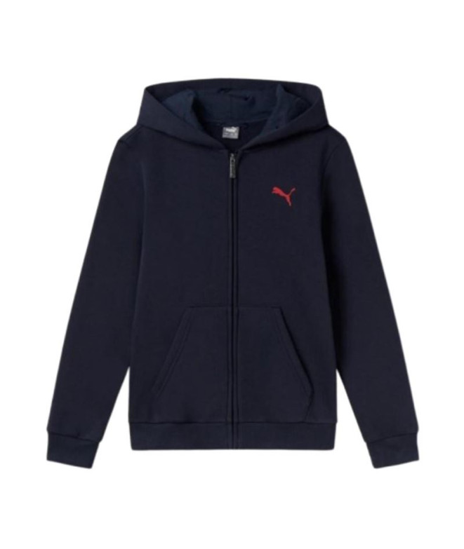 Sudadera de Puma Ess+ Graphic Hoodie Fz Fl Niño...