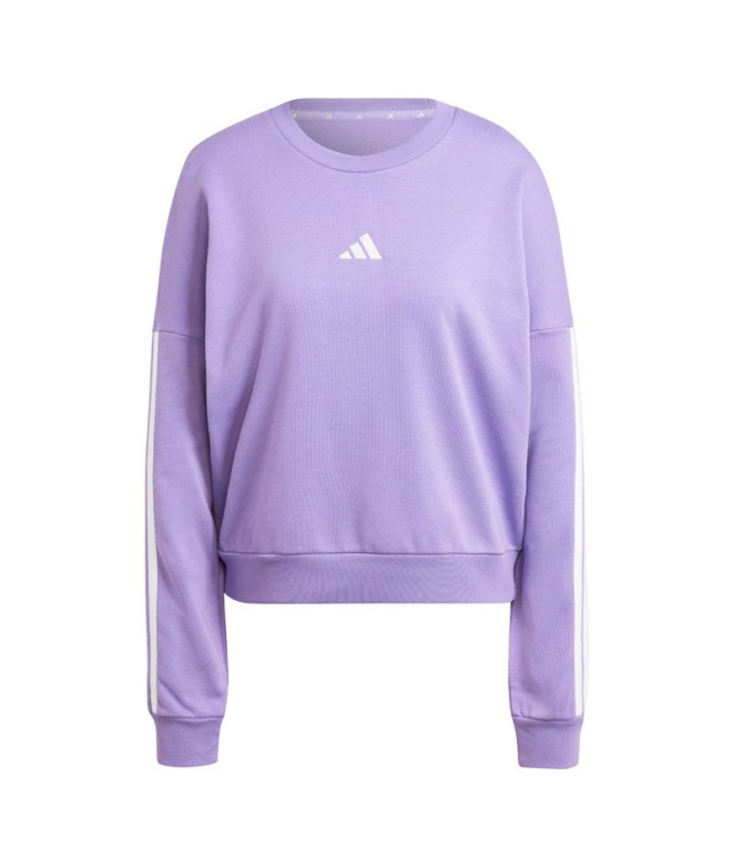 Sudadera adidas 3 Bandas French Terry Swt Mujer...