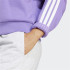 Sudadera adidas 3 Bandas French Terry Swt Mujer Violeta/Blanco