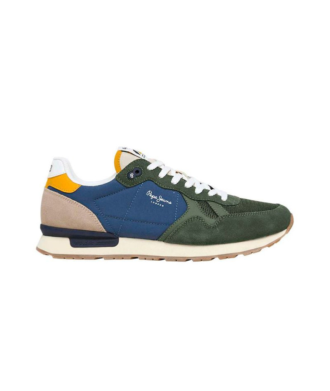 Zapatillas Pepe Jeans Brit Camp Hombre Olivine...