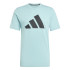 Camiseta de Fitness adidas Train Essentials Feelready Logo Training Hombre Azul