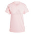 Camiseta adidas Train Essentials Big Performance Logo Training Mujer Rosa