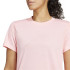 Camiseta adidas Train Essentials Big Performance Logo Training Mujer Rosa