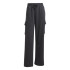 Pantalones adidas Linear Fleece Cargo Mujer Negro