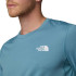 Camiseta de Montaña The North Face Lightbright S/S Hombre Algae Azul