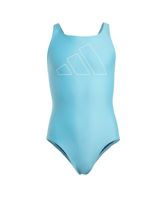 Bañador de Natación adidas Big Bars Suit G Niña...