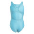 Bañador de Natación adidas Big Bars Suit G Niña Azul/Blanco