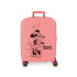 Trolley Disney Abs 55Cm.W/Exp. 4W. Disney 100 - Minnie Happiness Coral Rosa