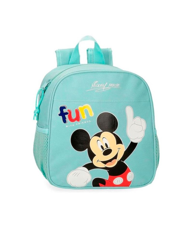 Mochila Disney Backpack 25 Cm.Mickey Fun With...