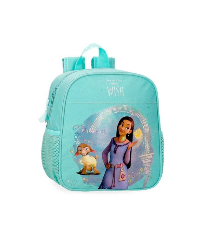 Mochila Disney Backpack 25 Cm.Wish Dreamer Azul