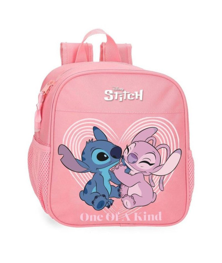 Mochila Disney Backpack 25 Cm.Stitch One Of A Kind Rosa