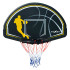 Set Tablero De Basket Shot 112X72 Cm Enebe