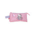 Portatodo 3C. Hello Kitty Hearts & Dots Rosa