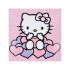 Portatodo 3C. Hello Kitty Hearts & Dots Rosa