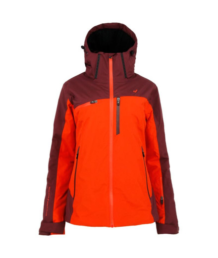 Chaqueta de Montaña Joluvi Sestriere Mujer Naranja Granate