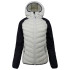 Chaqueta de Montaña Joluvi Hibrida Corno Gris Perla Antracita Mujer
