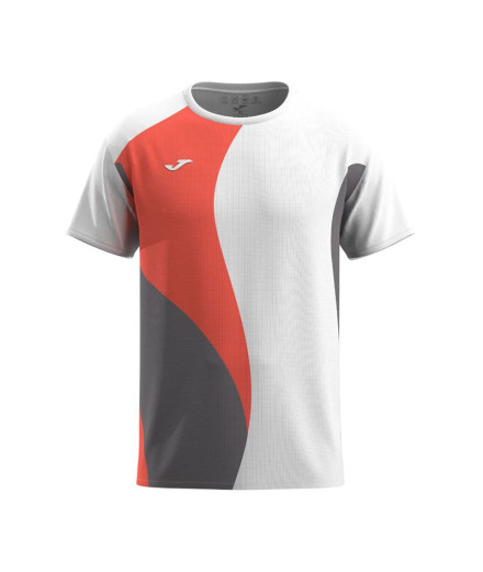 Camiseta de Tenis Joma Torneo Blanco Coral Niño