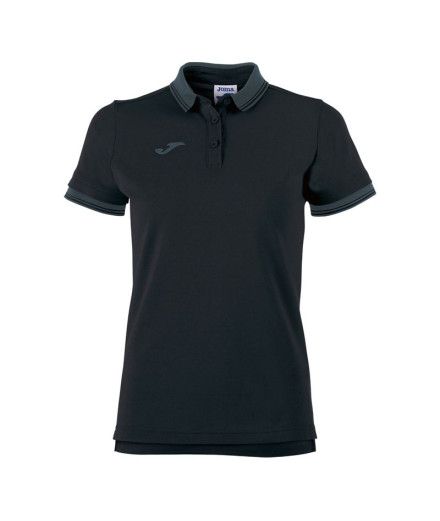 Camiseta de Tenis Joma Torneo Capsule Negro Niña