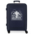 Maleta Marvel Abs 70Cm.C/Exp. 4R. Disney 100 Marvel Iron Man Azul