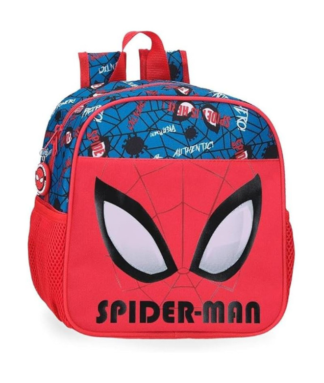 Mochila Marvel Adap 25 Cm. Spiderman Authentic...