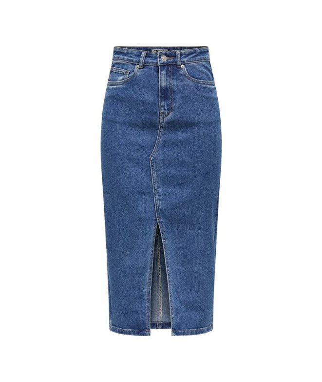Pantalón Only Onlsiri Front Slit Dnm Gua Mujer...